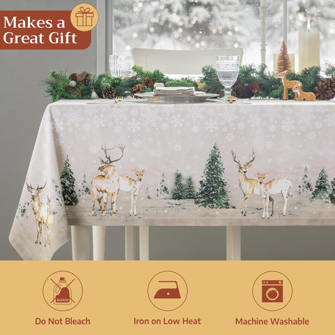 Mantel Maison d' Hermine, estilo granja rústico para decoraciones estacionales.