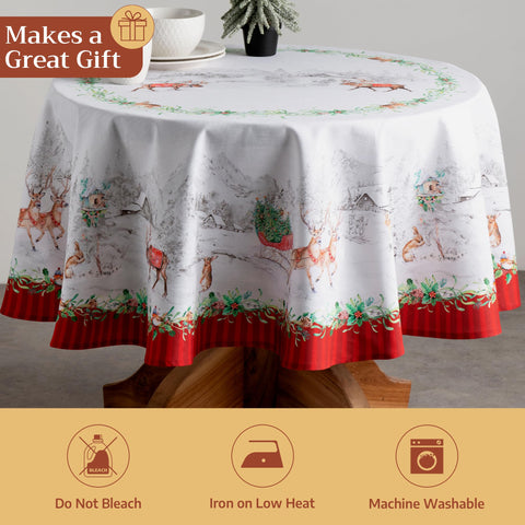 Mantel de otoño Maison d'Hermine, decorativo para mesa de otoño