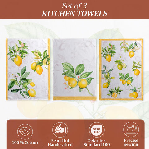Maison d'Hermine: toallas de cocina absorbentes en algodón para uso diario.