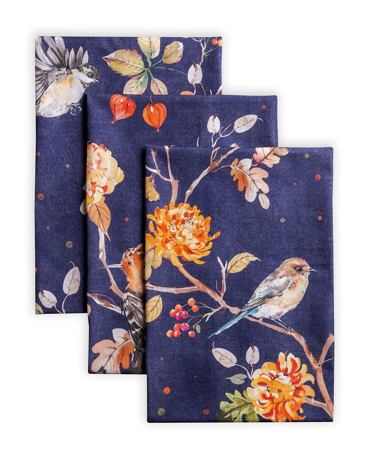 Toalla Maison d'Hermine con acuarela europea, ideal para decorar la cocina.