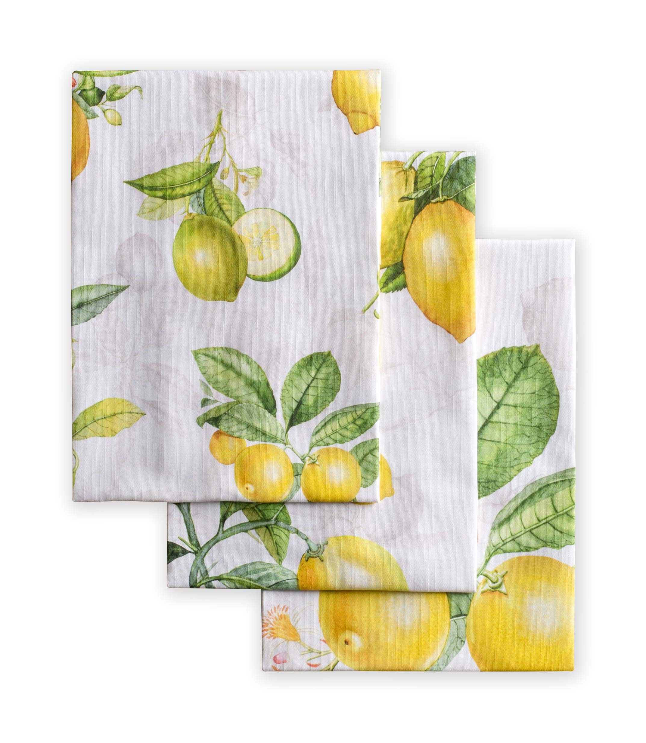 Maison d'Hermine: toallas de cocina en paquete triple con asa para colgar.