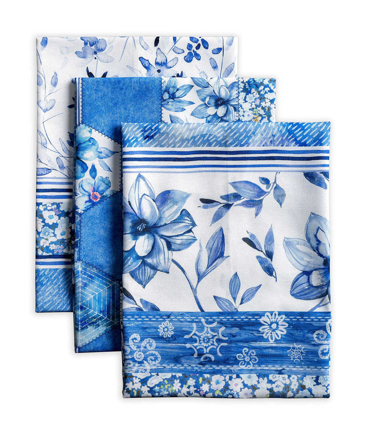 Maison d' Hermine: toallas de cocina diseño acuarela azul veraniego para secar platos
