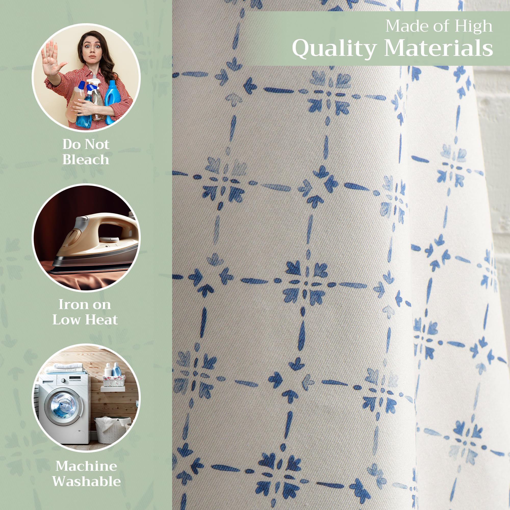 Toallas Maison d'Hermine con diseño acuarela, ideal para limpieza diaria