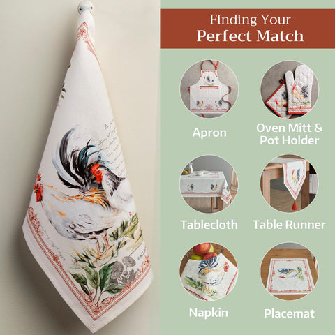 Maison d'Hermine, toallas multiusos para vajilla, superficies y picnics