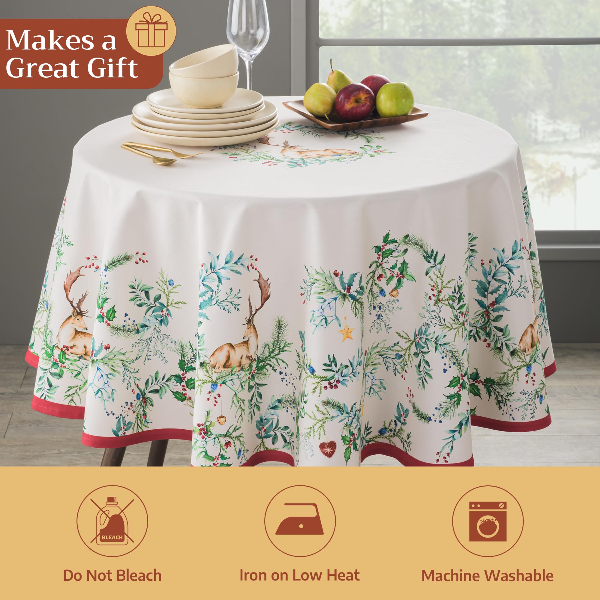 Maison d'Hermine uso festivo, ideal para Navidad y reuniones.