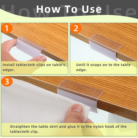 Maitys clips-falda-mesa-3: solución discreta para mantener la falda en su lugar.