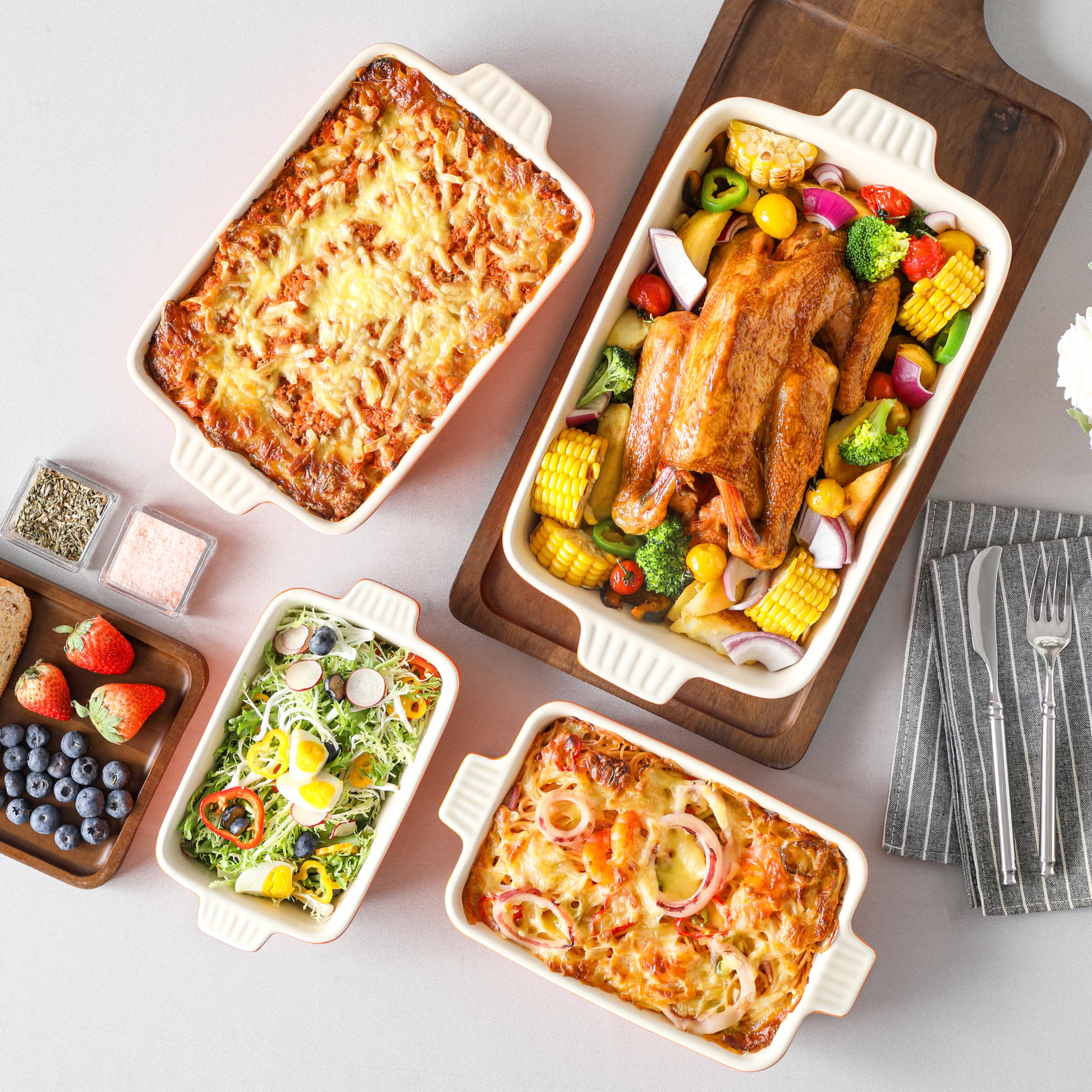 MALACASA: apto para horno, microondas, refrigerador y lavavajillas para uso diario.