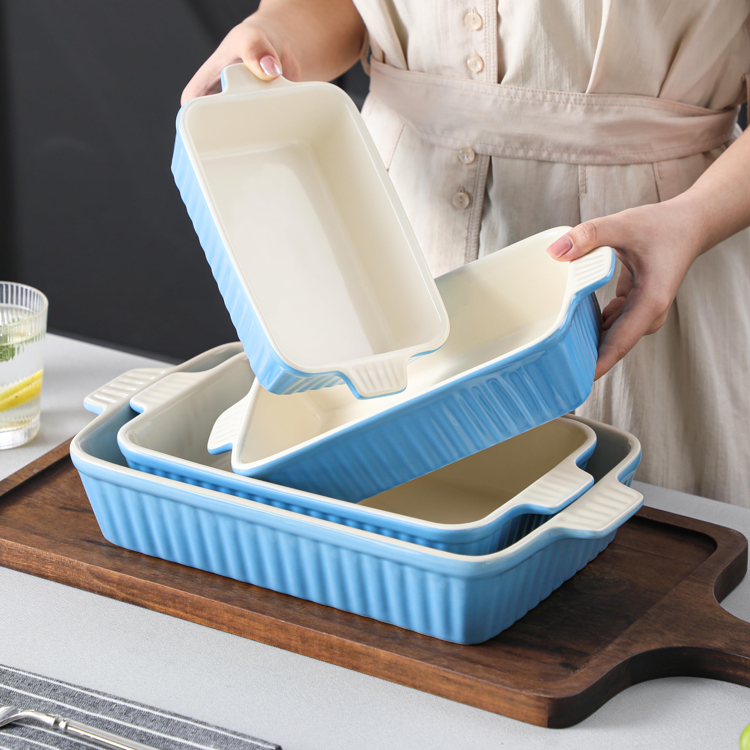 MALACASA apto para lavavajillas, microondas y horno