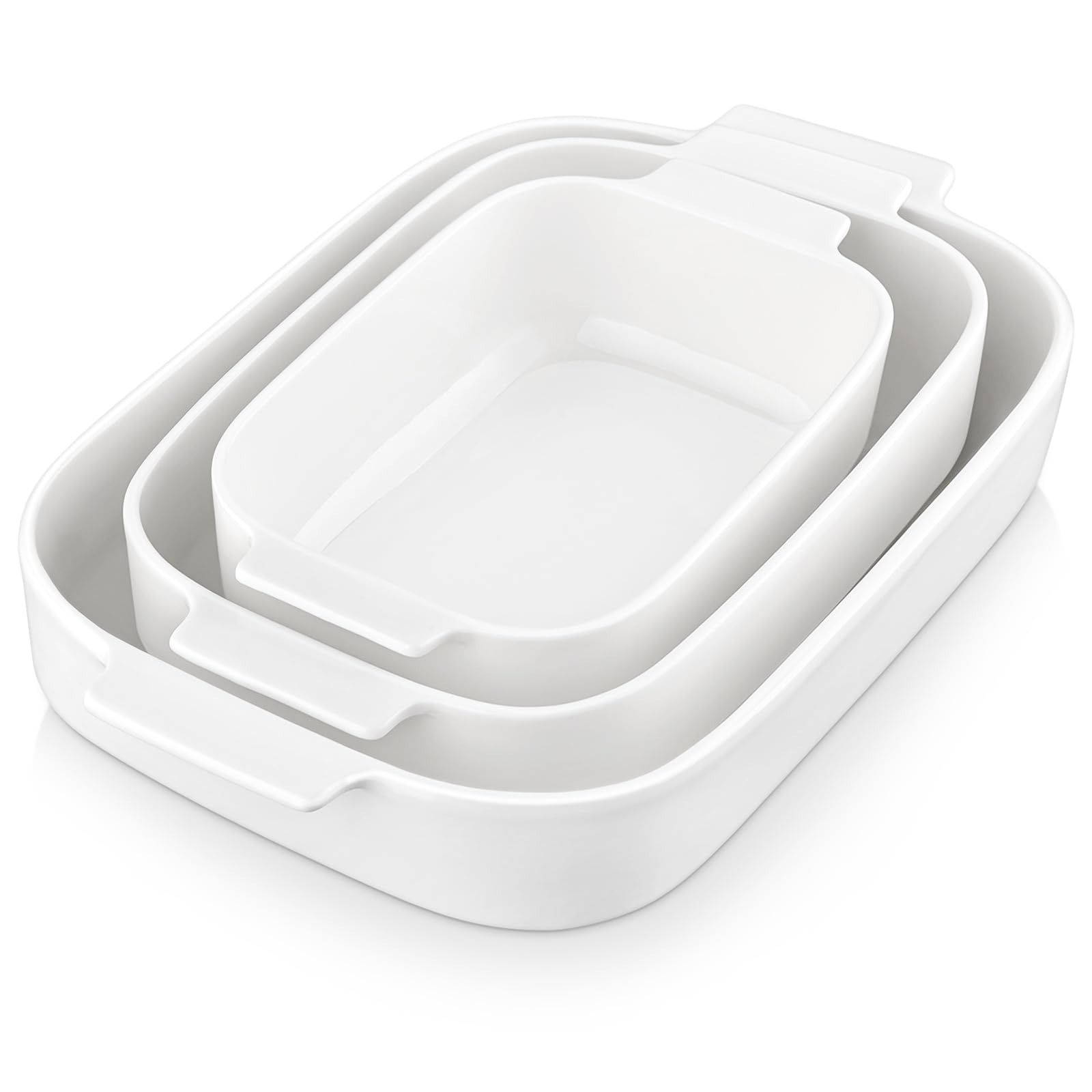 Cazuelas MALACASA para horno con asas, durabilidad y seguridad