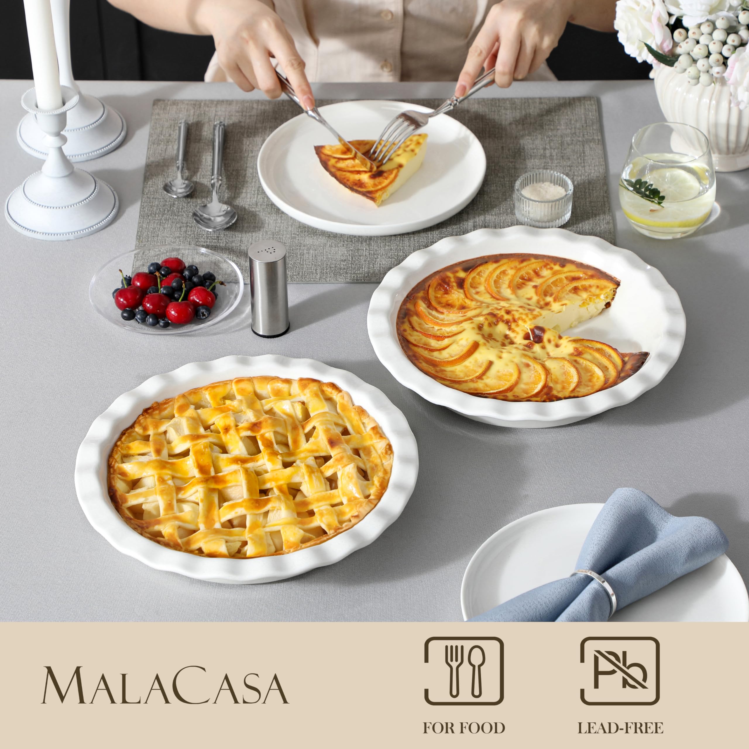 Cerámica apta para horno y microondas MALACASA