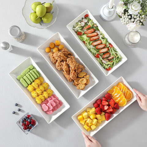 MALACASA bandeja rectangular para el servicio diario, combinación de función y estilo.