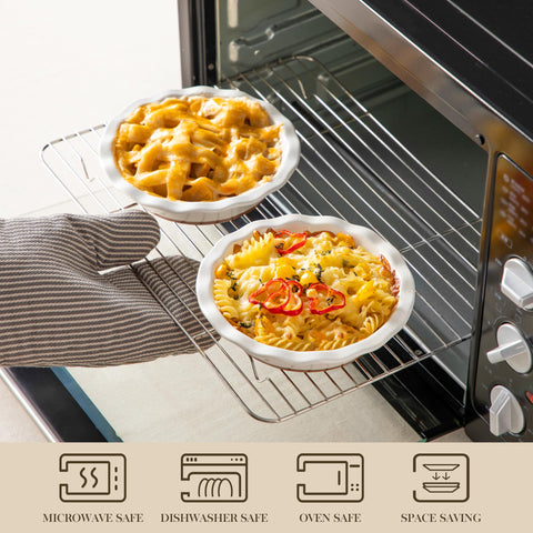 MALACASA cerámica apta para horno y microondas, segura y duradera.