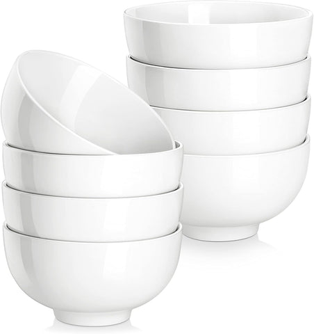 MALACASA: conjunto de 8 tazones de 10 oz, ideal para porciones diarias.