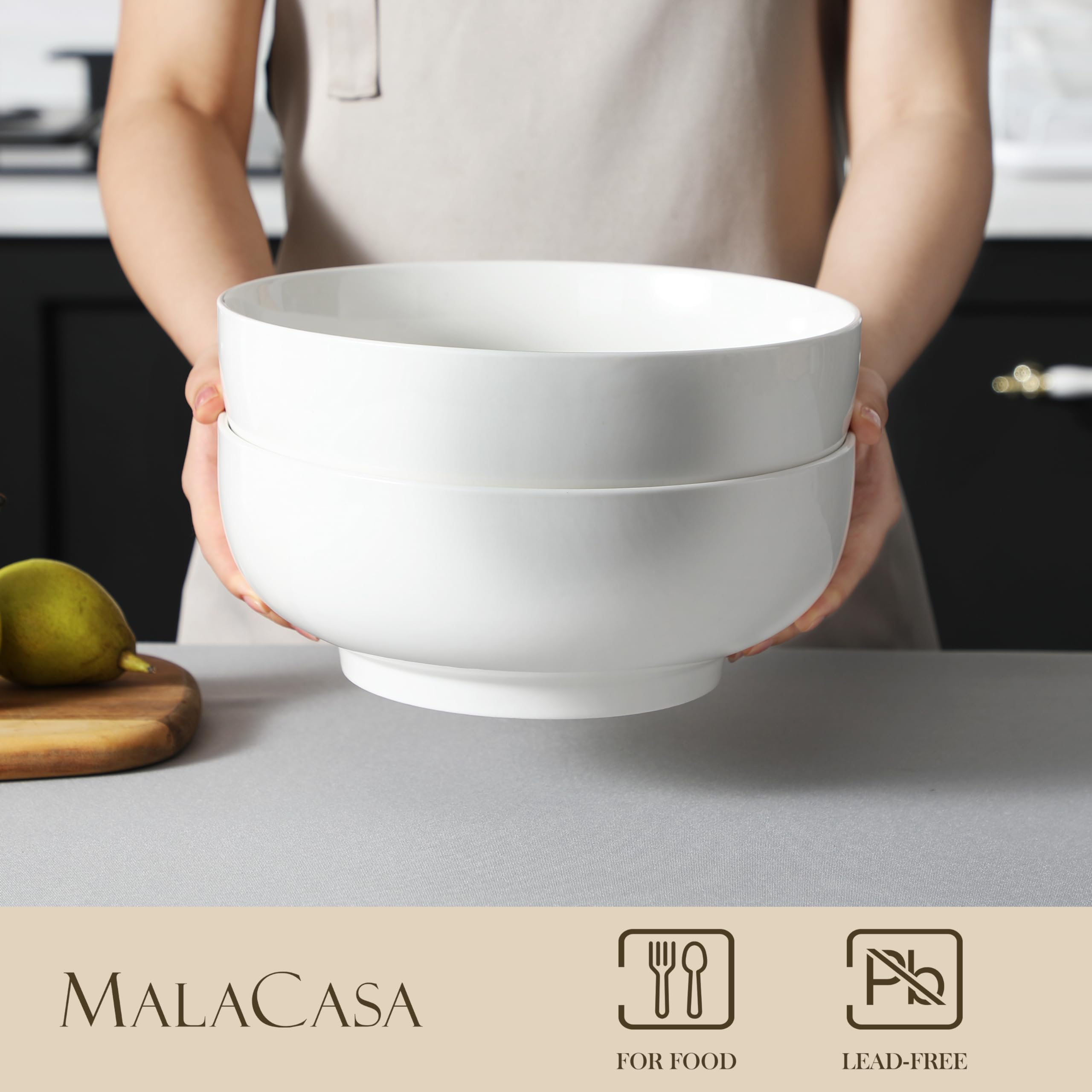 Detalle de acabado ivory suave en cuenco MALACASA para mesa elegante