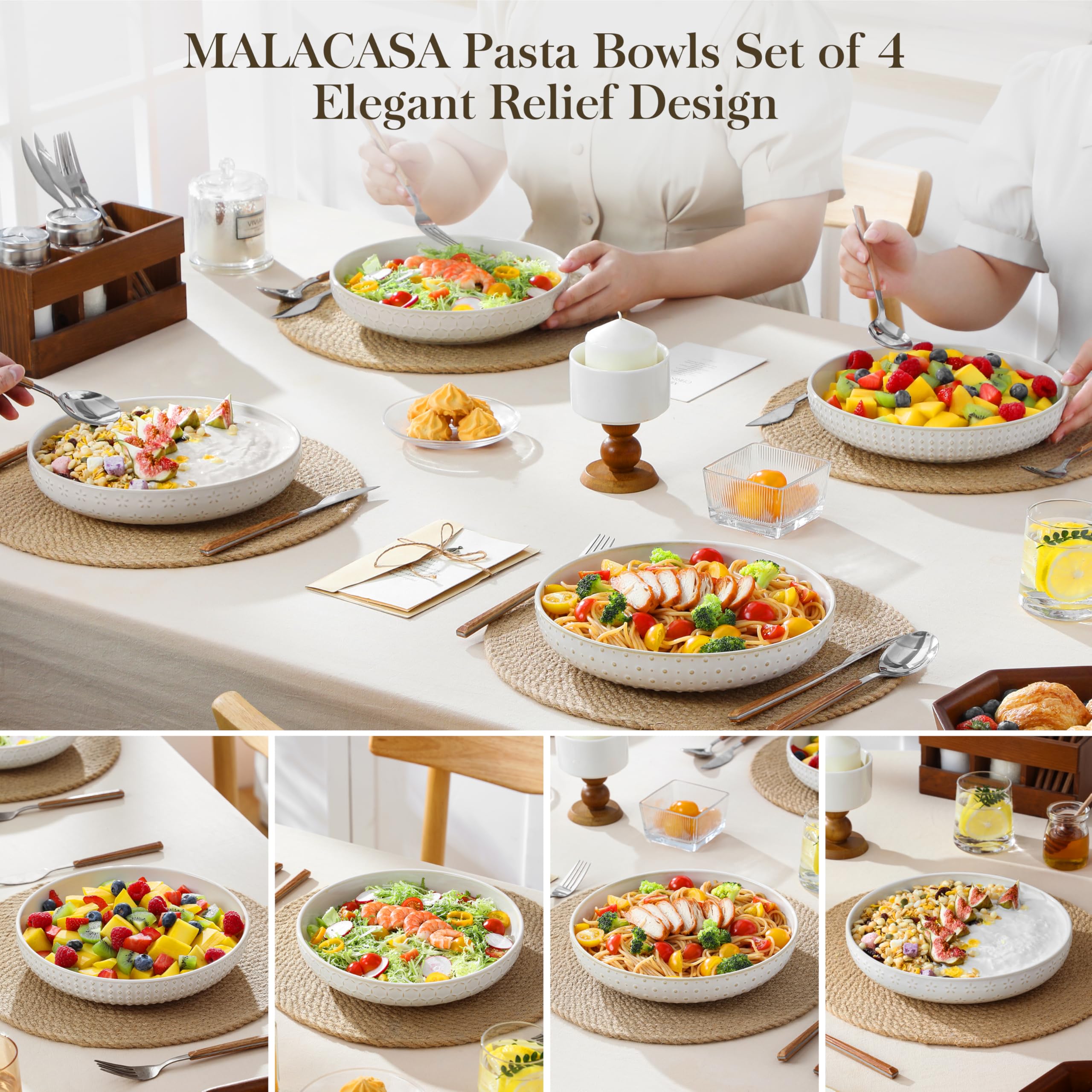 MALACASA LYDIA diseño apilable para ahorro de espacio en la cocina