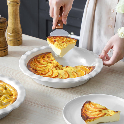 Juego de dos bandejas MALACASA, ideal para recetas dulces y saladas