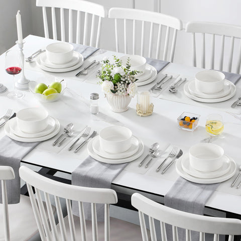MALACASA Leah: presentación de cena elegante, ideal para mesas de ocasión.