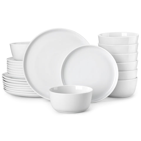 MALACASA LEXI plato principal 26 cm, vajilla duradera para uso diario
