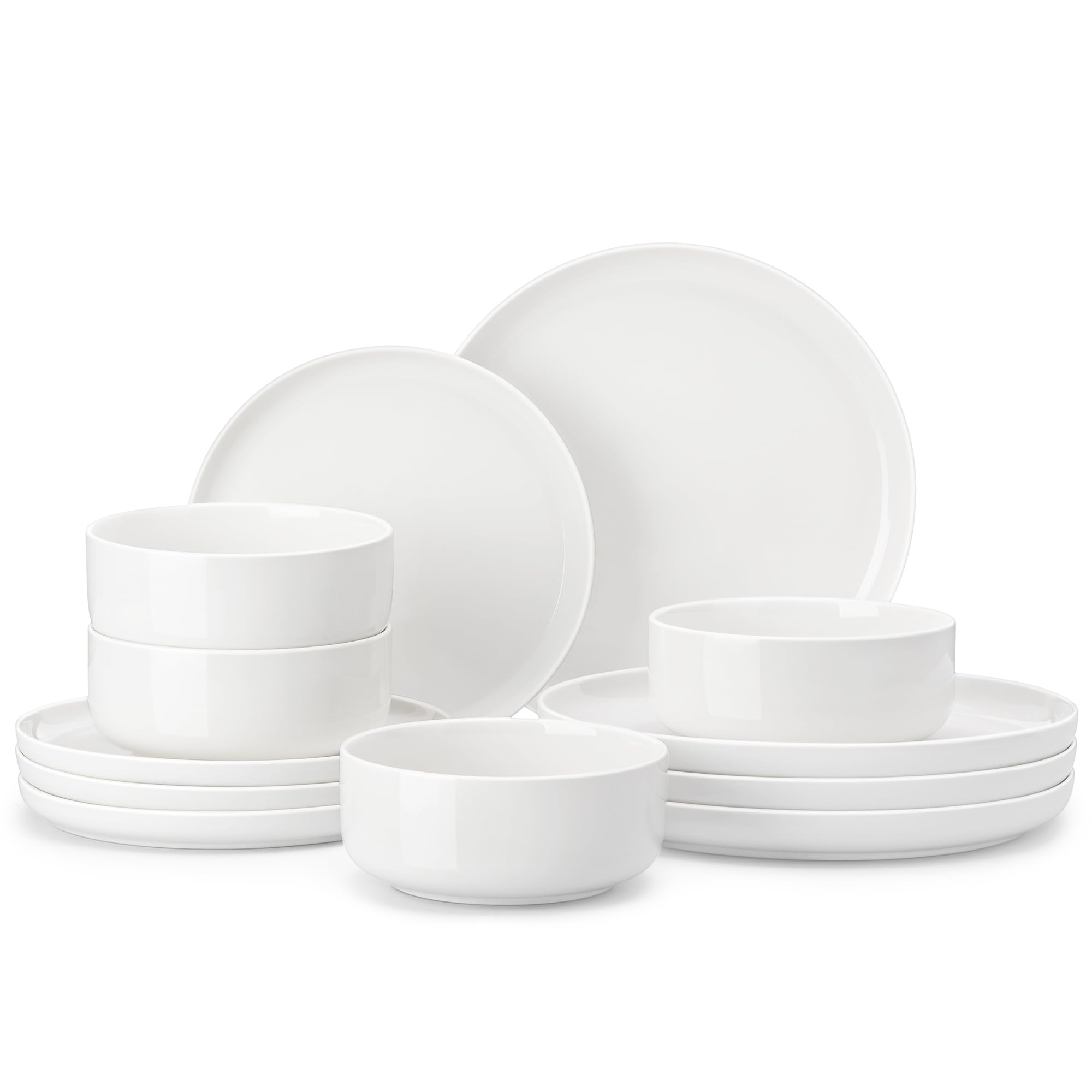MALACASA LUNA, plato principal de 26 cm en porcelana, ideal para uso diario.