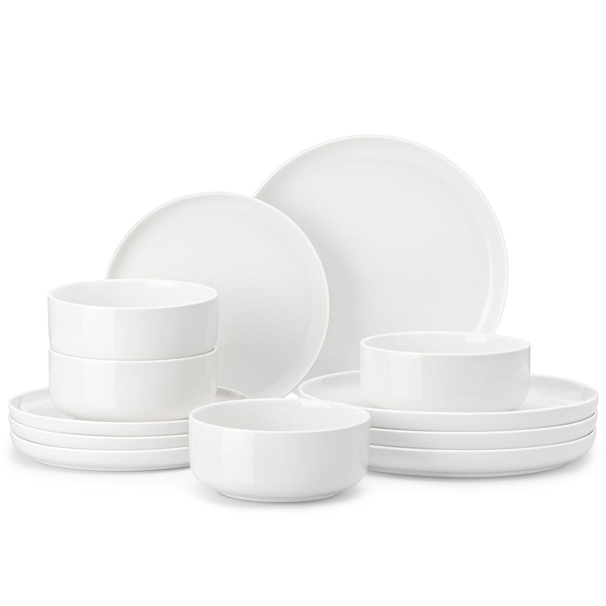 MALACASA LUNA, plato principal de 26 cm en porcelana, ideal para uso diario.