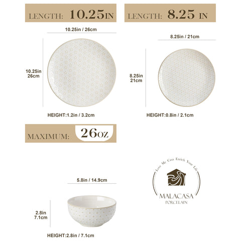 MALACASA LYDIA: platos de postre con relieve para la mesa.
