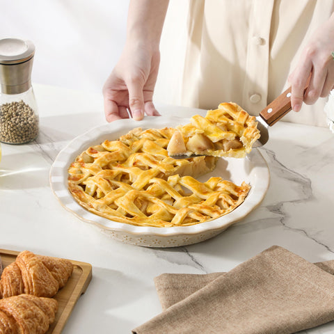 Malacasa Lydia Pie Pan ideal para regalo o para exhibir en la mesa.