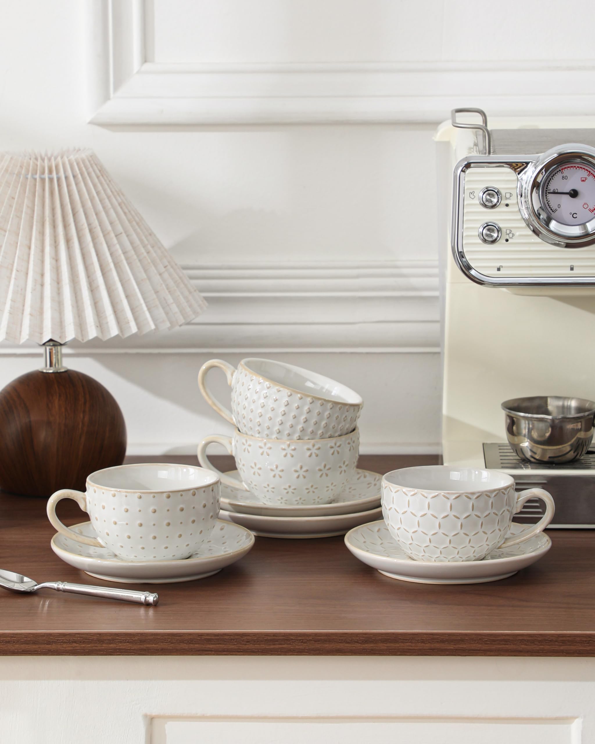 Set MALACASA para té y café, 8 piezas