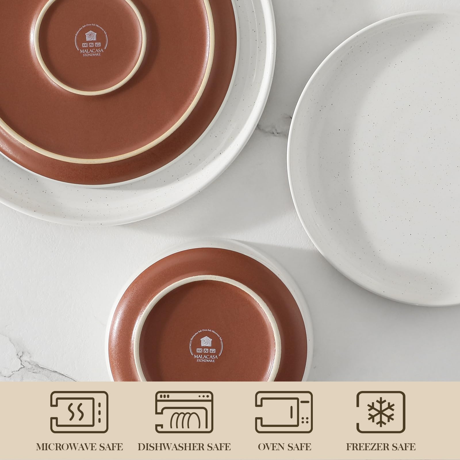 Malacasa Tara diseno-estampado-sesamo; estética moderna para la mesa.