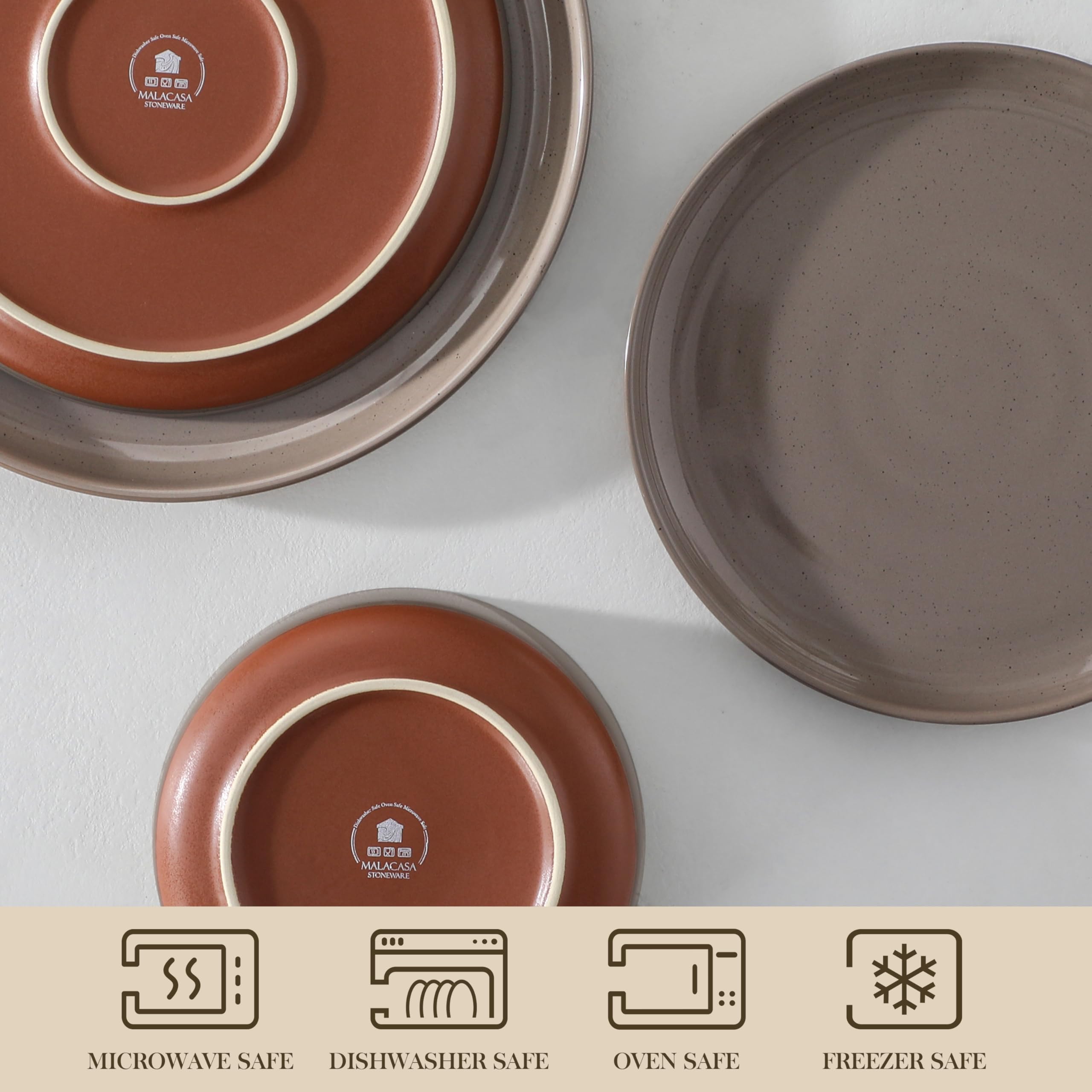 Malacasa Tara: diseño sesamo que aporta un toque moderno a la mesa.