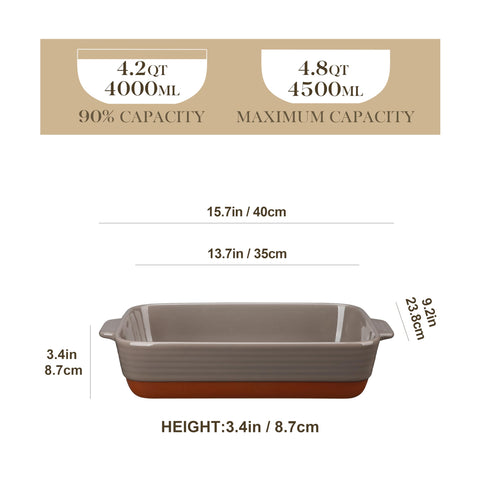 MALACASA Tara con manijas ergonómicas facilita transportar la bandeja del horno a la mesa.