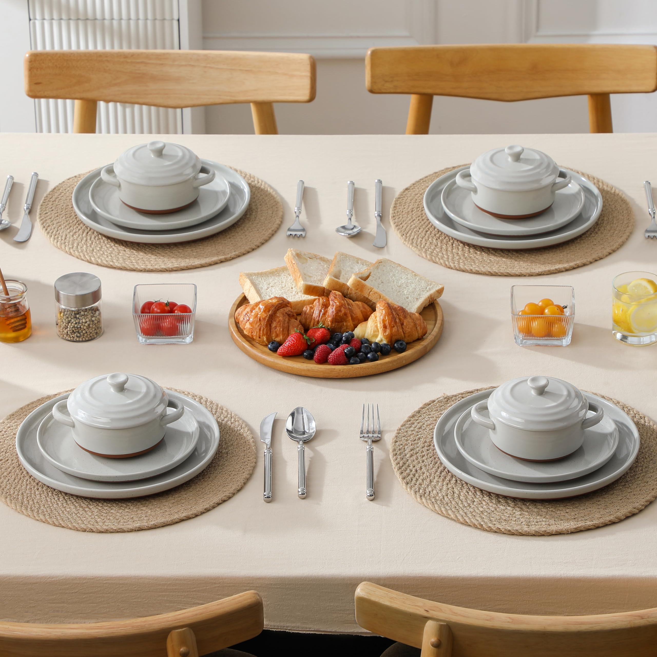 MALACASA Tara mini cocotte para servir en mesa con estilo