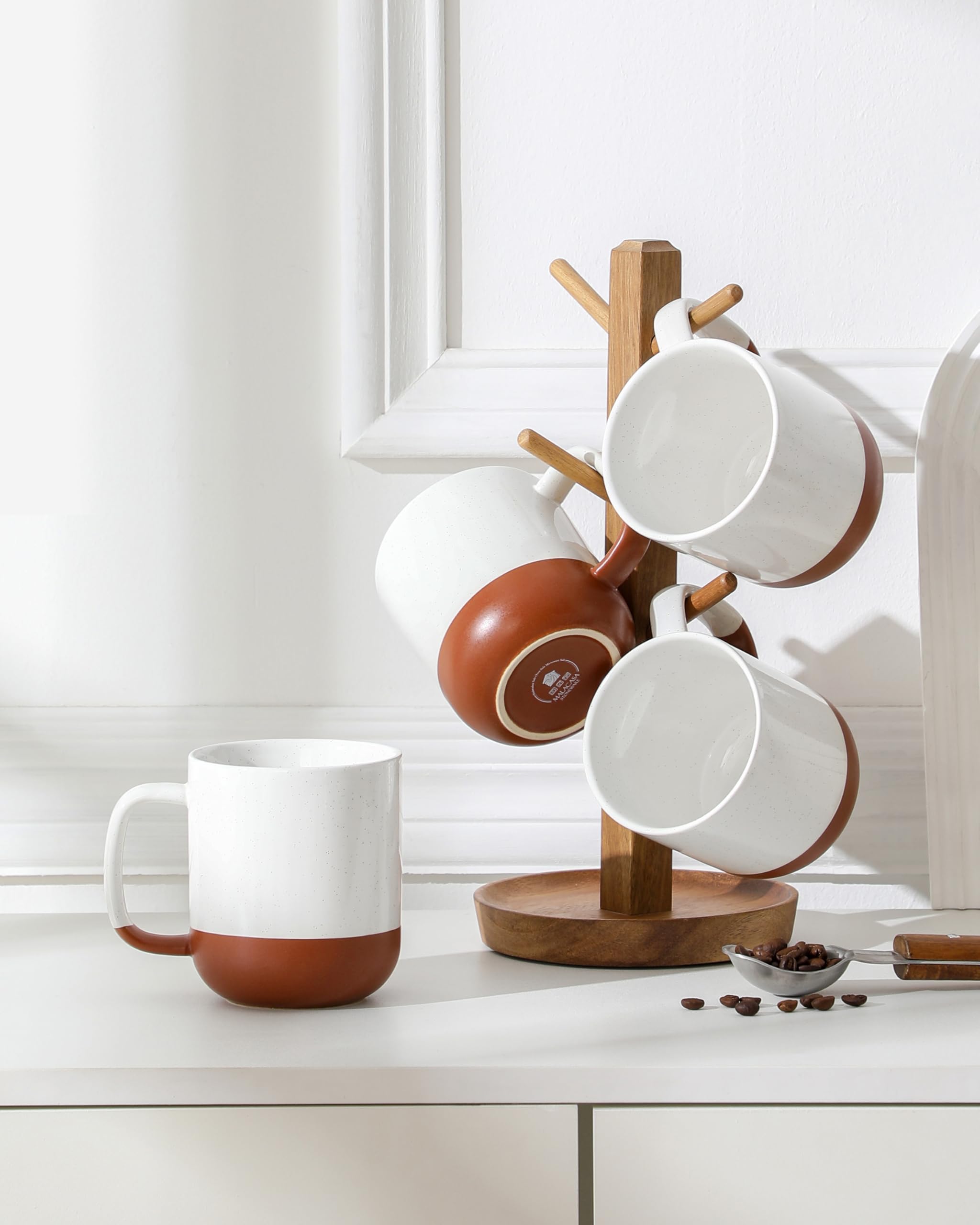 Uso diario en casa MALACASA Tara, taza perfecta para café o té.