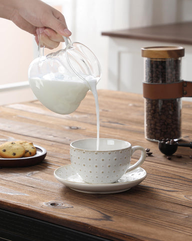 Tazas MALACASA apilables para ahorro de espacio