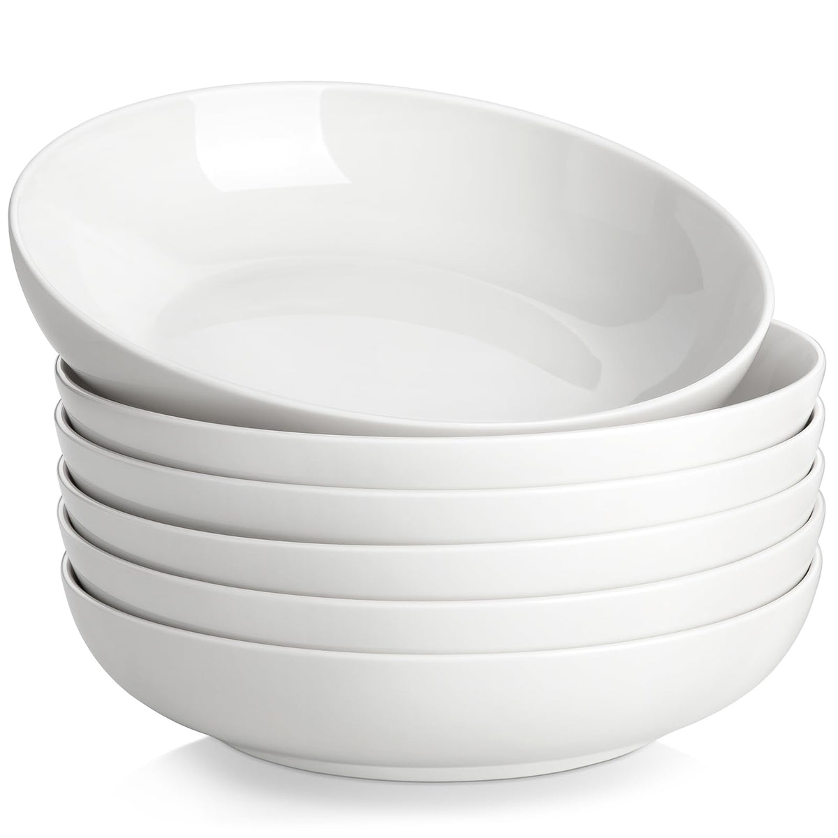MALACASA tazones grandes para pasta de 42 oz, aptos para comidas abundantes.