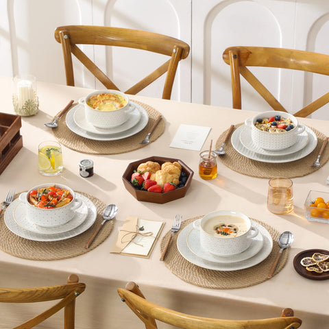 Tazones MALACASA para servir sopas, guisos y postres con estilo.