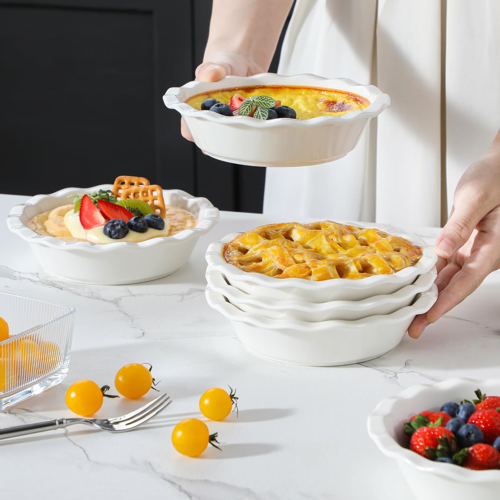 MALACASA versátil para quiches y tartas en una pieza.