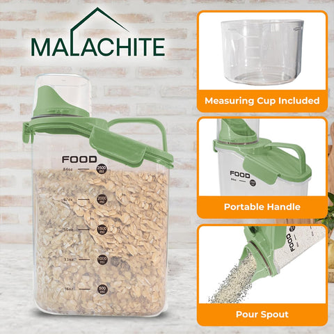Malachite plástico sin BPA para uso seguro en alimentos