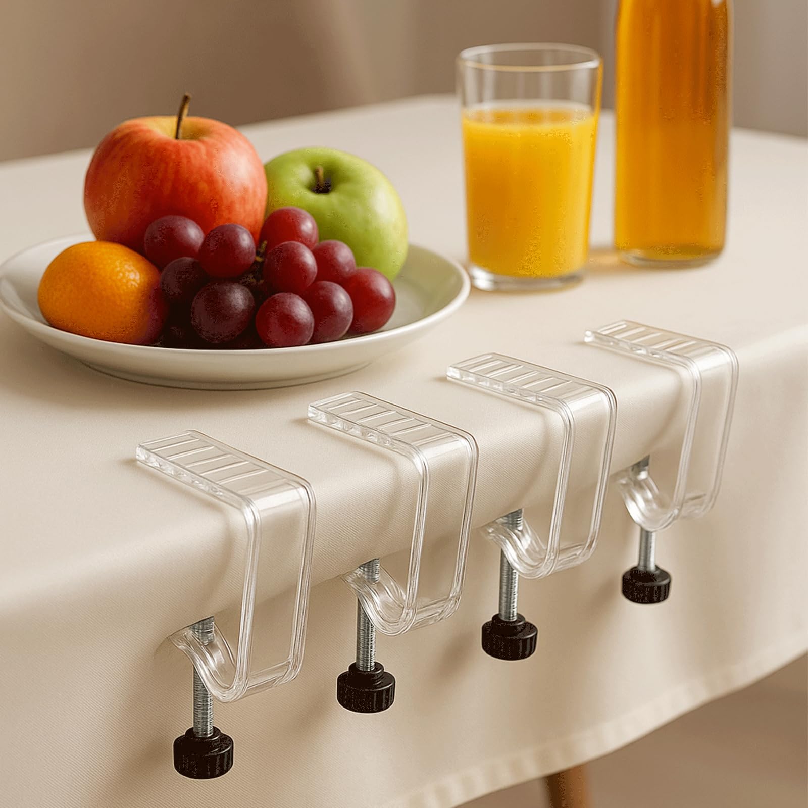 Diseño redondeado de la pinza MALOGRILL para evitar dañar.