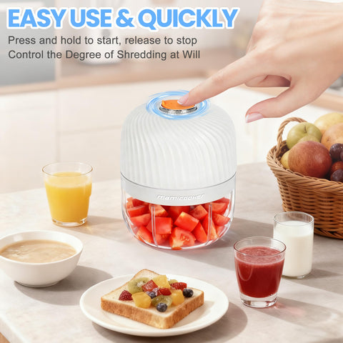 MAMICOOKER cargador USB integrado para uso sin cables.