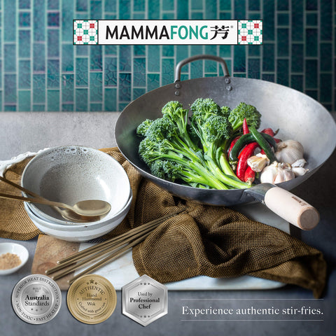 Cocina diaria con el Wok Mammafong, respuesta rápida.