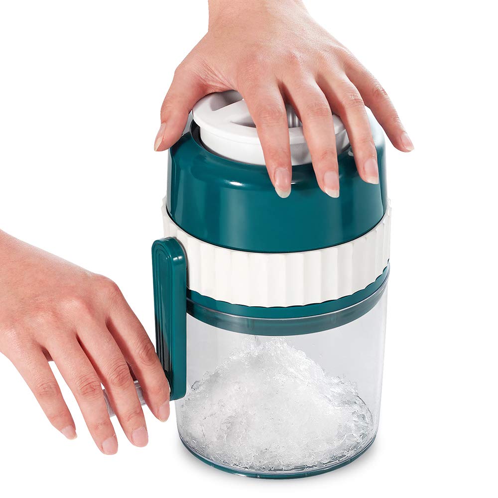 MANBA máquina de hielo picado para bebidas y postres caseros.