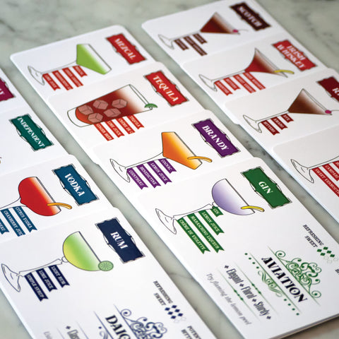 Maneful tarjetas, presentación compacta para guardar en la cocina.