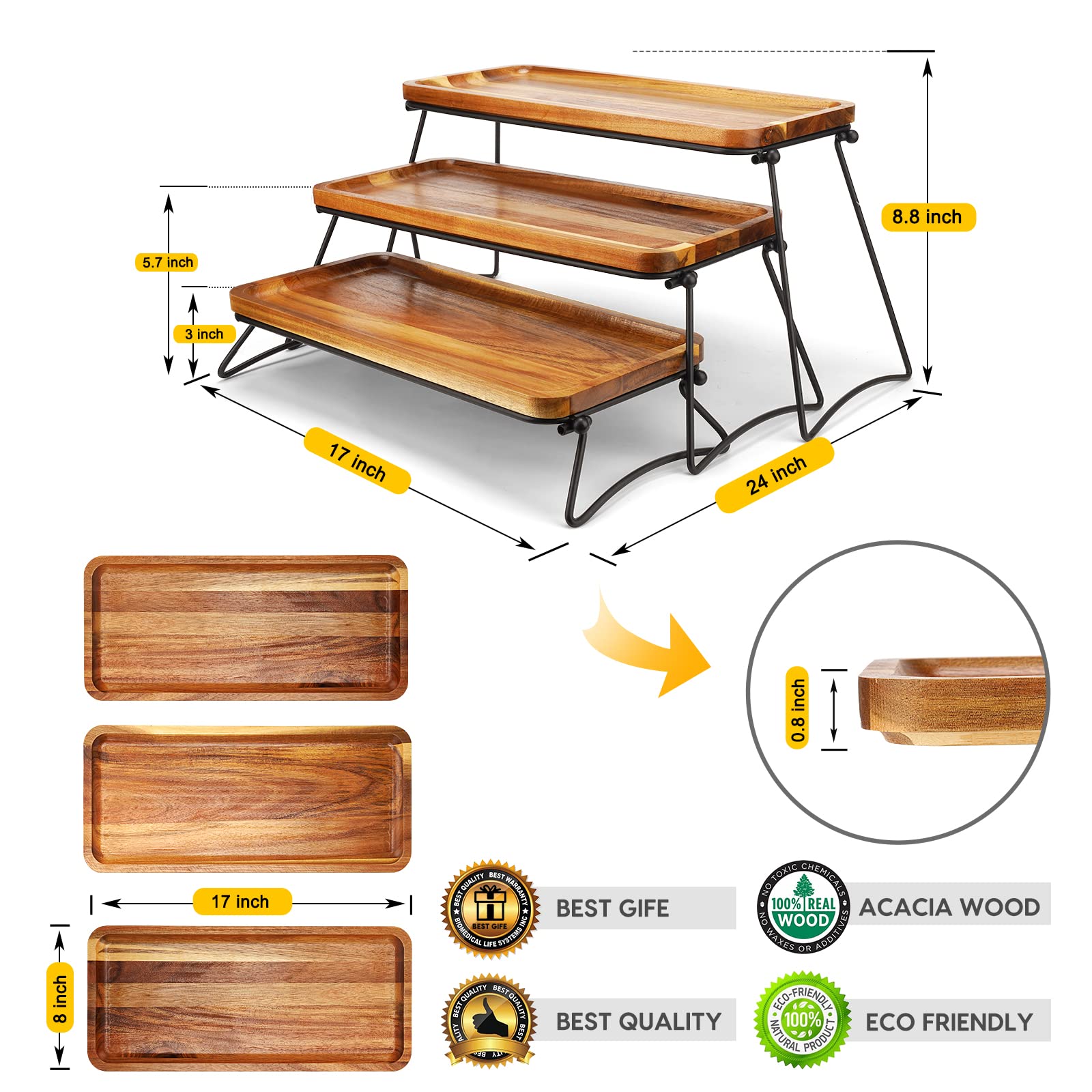 Manspdier diseño decorativo para mesa en cualquier ocasión.