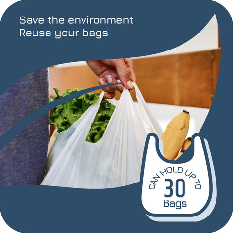 Manterio uso doméstico-bolsas plásticas: ideal para cocinas y despensas