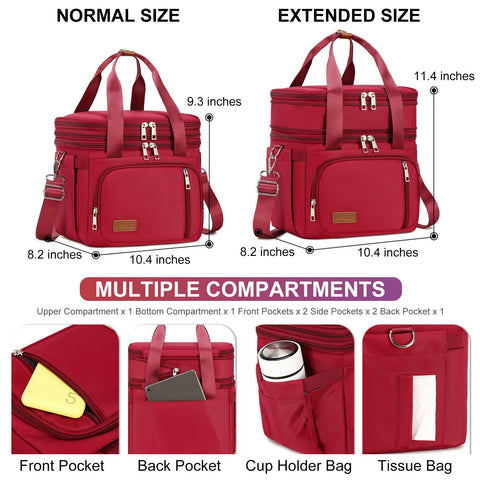 MAPLELILY compartimentos organizados para snacks