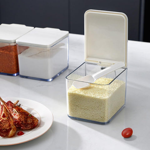 MARWENSED uso diario en la cocina, práctico para condimentos y utensilios.