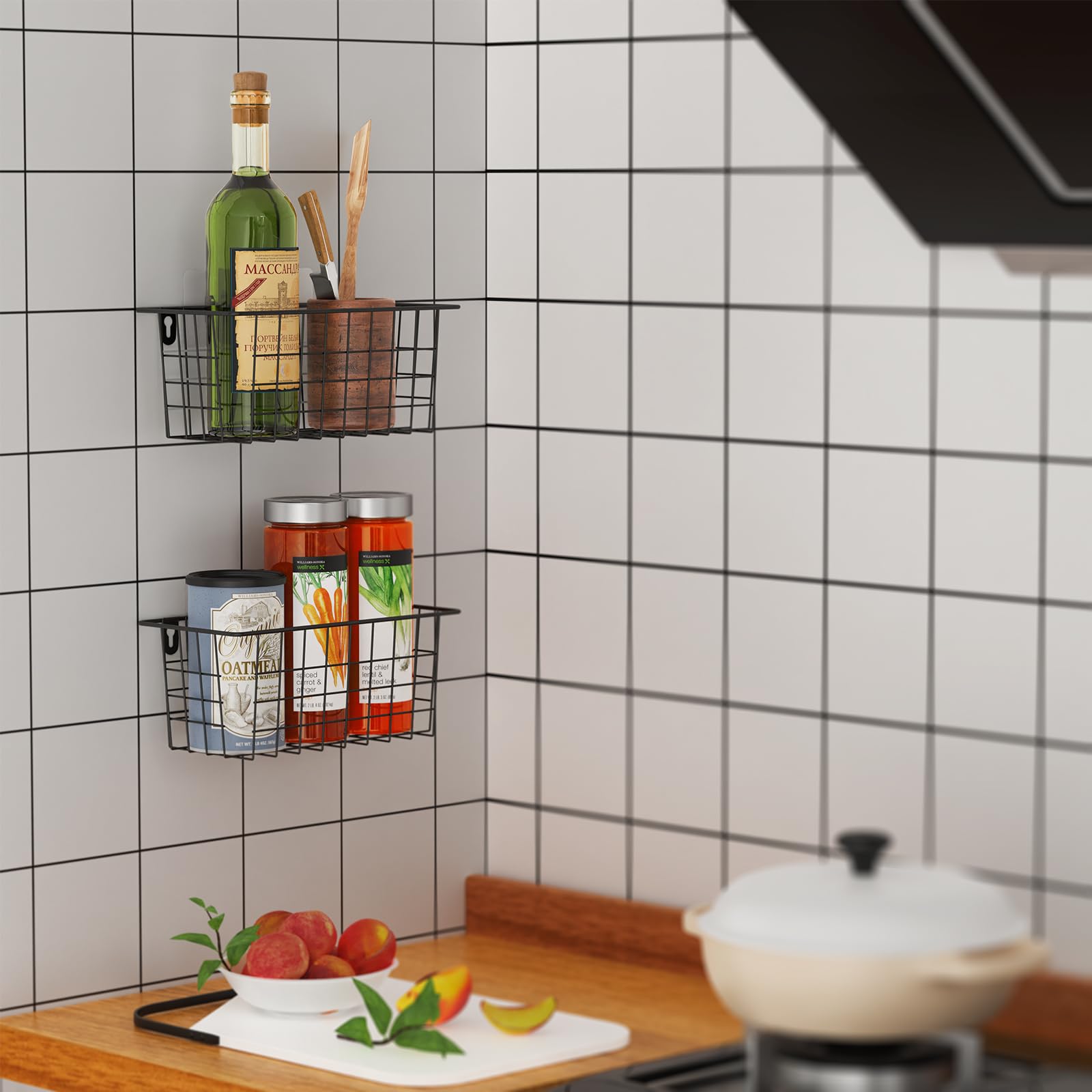 Uso versátil en cocina, baño y dormitorio para utensilios cosméticos y herramientas.
