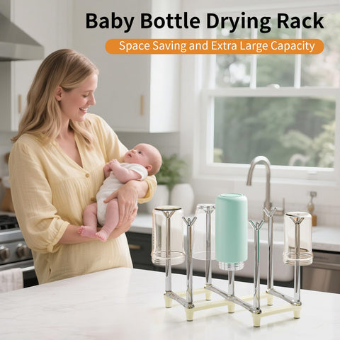 Marbrasse capacidad alta para múltiples tazas y vasos, ideal para cocinas pequeñas.