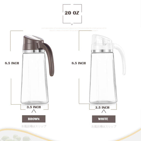 Dispensador Marbrasse de aceite con boca amplia para rellenar fácilmente