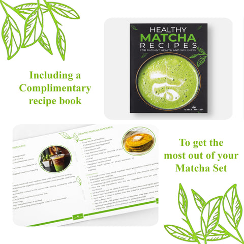 Marce cuchara medidora para dosificar polvo de matcha
